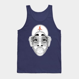 Mars blkwht Tank Top